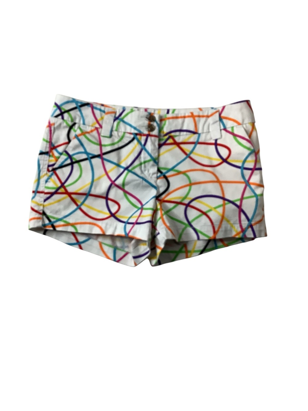 Loudmouth Squiggles Patterened Shorts Size 6